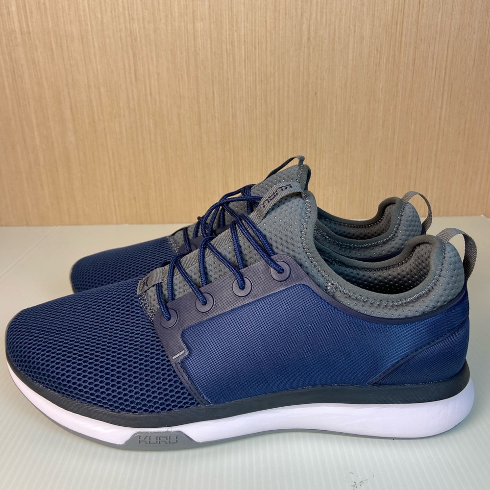 KURU Atom Running Shoes Men’s 14 Wide Indigo Blue Athletic Sneakers NIB - Picture 4 of 13